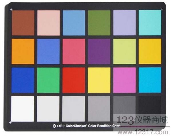 24色卡色彩测试标板爱色丽X-Rite ColorChecker 24 (标准型) - 测试卡 