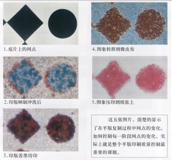 制版阶段的网点扩大