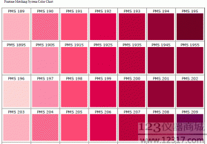 国际色卡网 潘通色卡电子版 PANTONE电子版