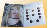 染发色卡 头发色卡 毛板染色色卡 Hair Color Chart