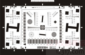 全幅增强型ISO12233分辨率测试卡（4000线） - Enhanced ISO12233 Test Chart